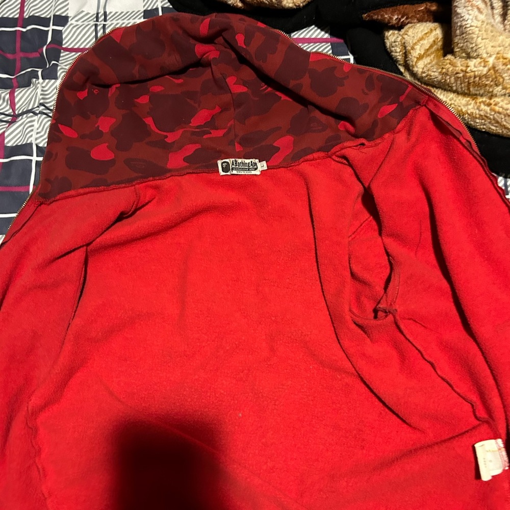 Red Bape Hoodie
